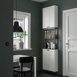 ENHET Rangement, anthracite/caisson blanc, 24x6 3/4x90 "