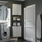 ENHET Rangement, anthracite/caisson blanc, 24x6 3/4x90 "