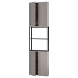 ENHET Rangement, anthracite/caisson gris, 24x6 3/4x90 "