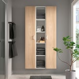ENHET Rangement, blanc/eff chêne, 36x12 3/4x72 "