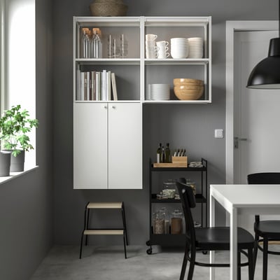ENHET Rangement, blanc, 48x12 3/4x60 "