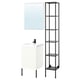ENHET Salle de bains, anthracite/blanc, 18 "