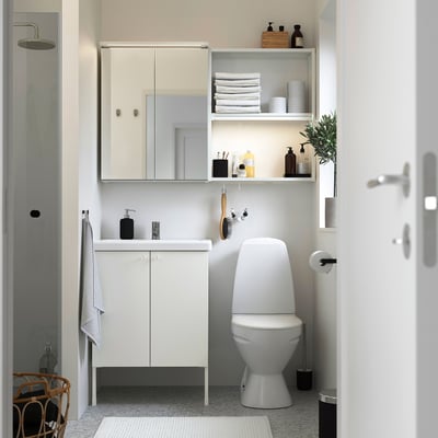 ENHET Salle de bains, blanc, 24 "