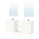Option : ENHET Salle de bains, blanc, 24 "
