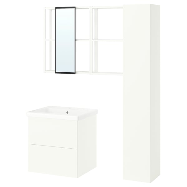 ENHET Salle de bains, blanc, 24 "