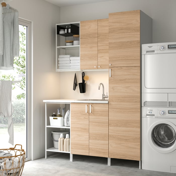 Armoires et tablettes pour salle de lavage IKEA CA