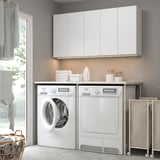 ENHET Salle de lessive, blanc, 60 1/2x34x84 1/2 "