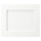 ENKÖPING Façade de tiroir, blanc effet bois, 18x15 "