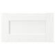 ENKÖPING Façade de tiroir, blanc effet bois, 18x10 "