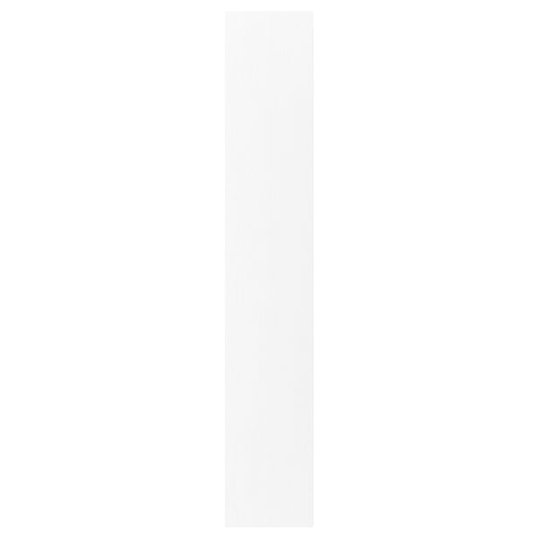 ENKÖPING Panneau latéral de finition, blanc effet bois, 15x90 "