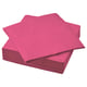 FANTASTISK Serviette en papier, rose vif, 15 ¾x15 ¾ "