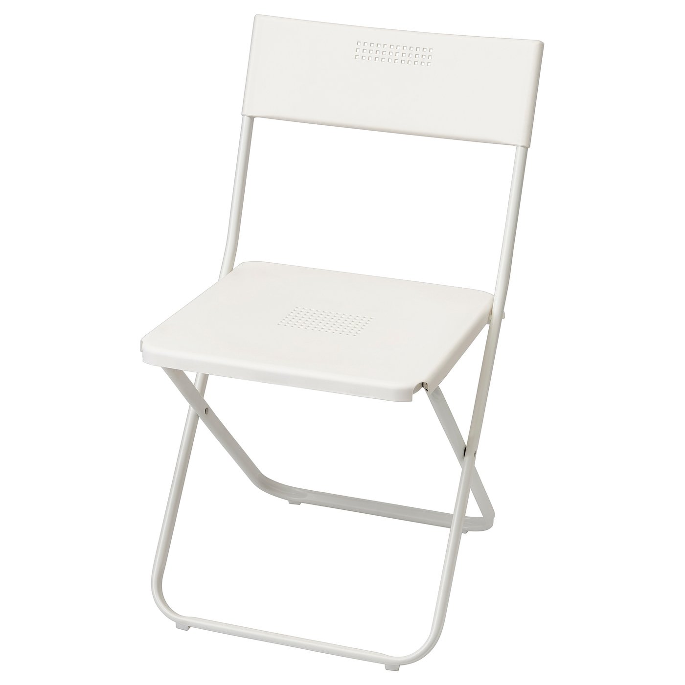 FEJAN Chaise, extérieur, pliant blanc