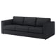 Option : FINNALA Canapé, Tallmyra noir/gris