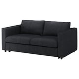 FINNALA Housse causeuse-lit, Tallmyra noir/gris