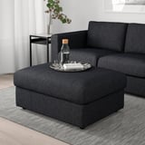 FINNALA Repose-pieds av rangement, Tallmyra noir/gris