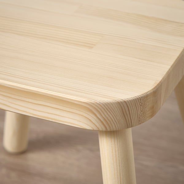 FLISAT Tabouret pour enfant, pin