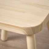 FLISAT Tabouret pour enfant, pin