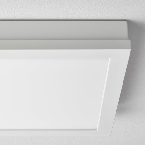 FLOALT Panneau éclairage DEL, intensité lumineuse réglable spectre blanc, 12x12 "