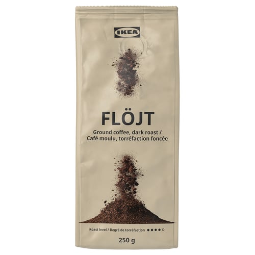 FLÖJT Café moulu, torréfaction foncée certifié Rainforest Alliance, 9 oz