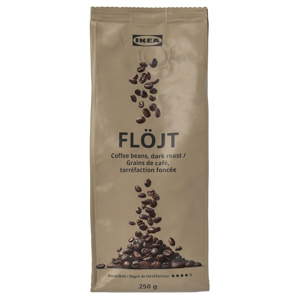 FLÖJT Grains de café entiers, torréfaction foncée, 9 oz