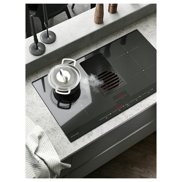 FÖRNEBO Table de cuisson à induction+hotte