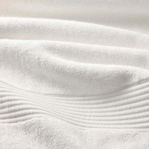 FREDRIKSJÖN Serviette de bain, blanc, 28x55 "