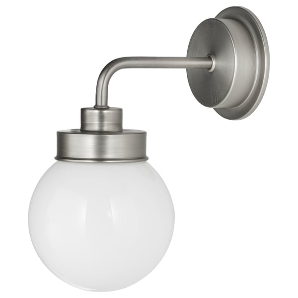 FRIHULT Applique, couleur inox