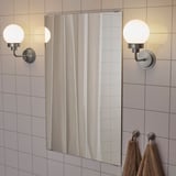 FRIHULT Applique, couleur inox