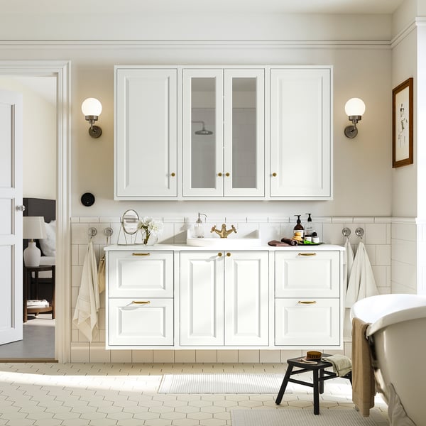 FRIHULT Applique, couleur inox