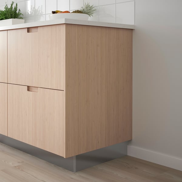 FRÖJERED Panneau latéral de finition, bambou clair, 15 3/8x30 "