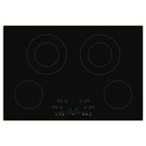 FROMMESTA Table de cuisson vitrocéramique, noir, 30 "
