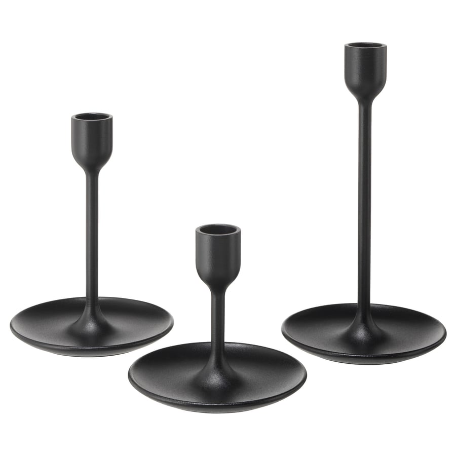 FULLTALIG chandelier, 3 pièces, noir IKEA CA