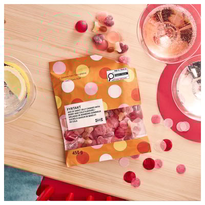 FYRTAKT Assortiment de bonbons gélifiés, 16 oz