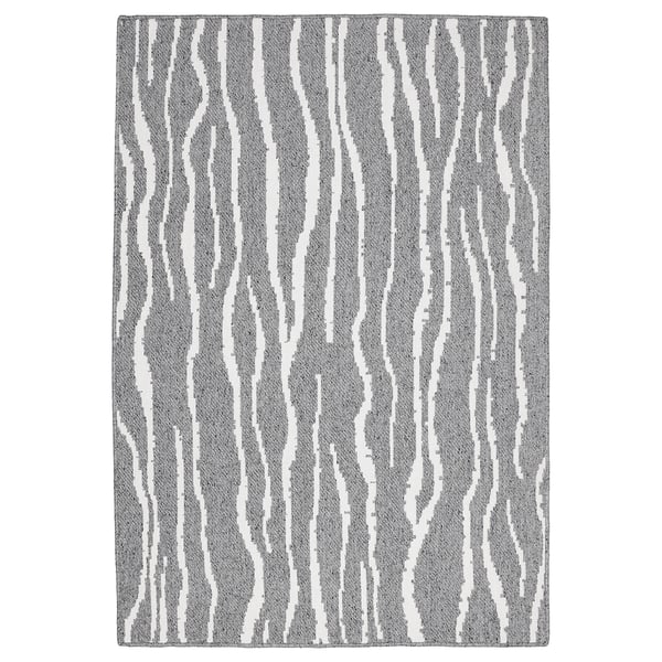 Glumsö Tapis Tissé Plat Gris Clair