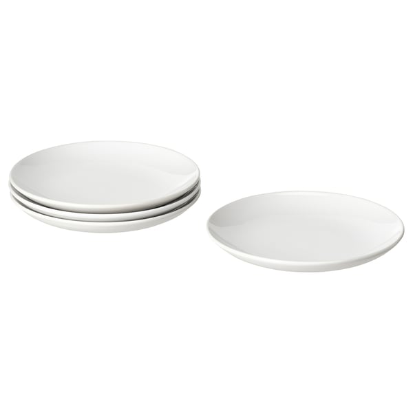 GODMIDDAG Assiette à salade, blanc, 8 "