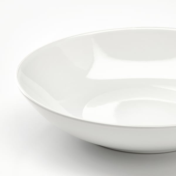 Assiette creuse bagasse blanche - RETIF