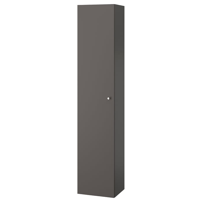 Armoire haute, Gillburen gris foncé, 40x32x192 cm (153/4x125