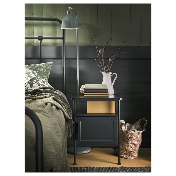 GRÅFJÄLLET Chevet, anthracite, 17 3/4x14 1/8x23 1/4 "
