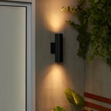 GRÖNSPRÖT Applique ht/bs, installation fixe, extérieur noir, 11 "