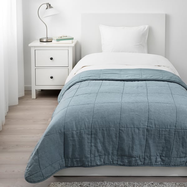 Gulved Couvre Lit Vert Une Place Deux Places Ikea