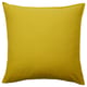 GURLI Housse de coussin, jaune, 26x26 "