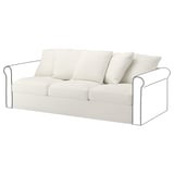HÄRLANDA Module canapé, Inseros blanc
