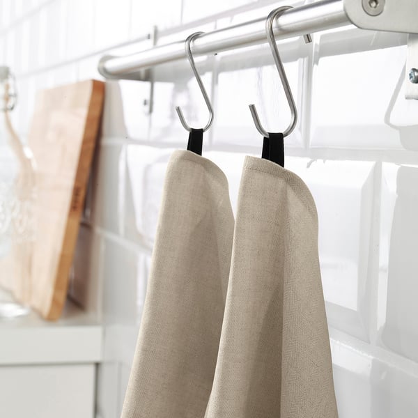 HÄSTHAGE Linge à vaisselle, beige, 20x28 "