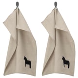 HÄSTHAGE Linge à vaisselle, beige, 20x28 "