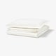 HAMPFLOCKEL Housse de couette et taie(s), blanc, 1 place
