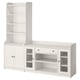 HAUGA Rangement, blanc, 82 5/8x18 1/8x78 3/8 "