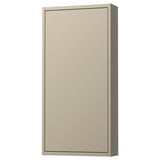 HAVBÄCK Armoire murale avec porte, beige, 18x6x37 "