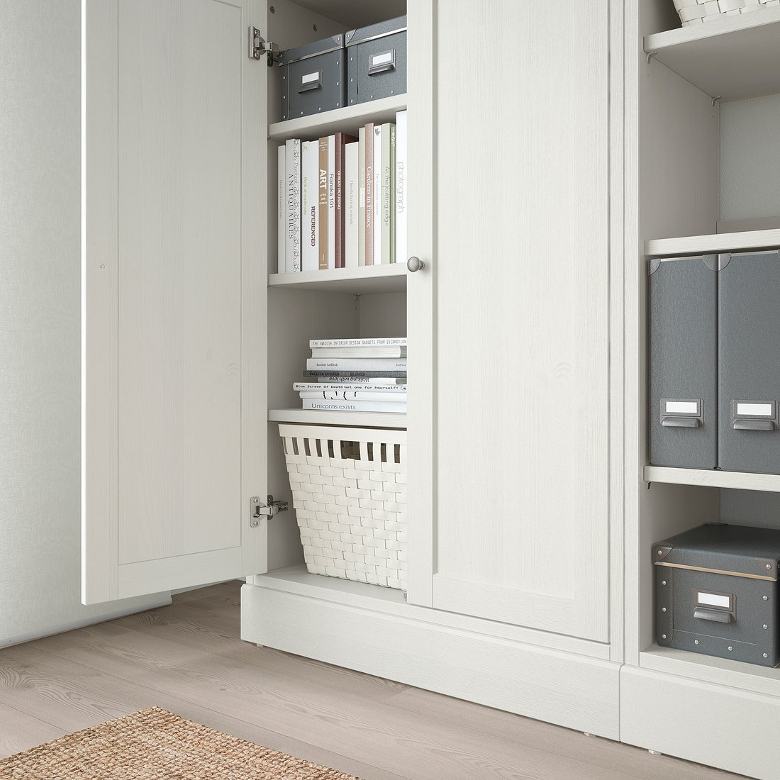 HAVSTA Meuble de rangement blanc IKEA