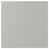 HAVSTORP Façade de tiroir, gris clair, 15x15 "