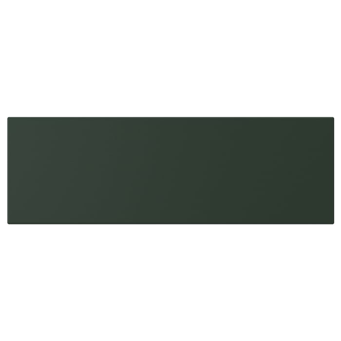 HAVSTORP façade de tiroir, vert profond, 38x13 cm (15x5